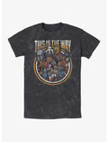 Star Wars The Mandalorian The Way Mineral Wash T-Shirt