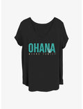 Disney Lilo & Stitch Ohana Means Family Girls T-Shirt Plus Size
