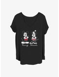 Disney Mickey Mouse & Minnie Mouse Always Forever Girls T-Shirt Plus Size