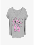 Disney Lilo & Stitch Big Angel Girls T-Shirt Plus Size