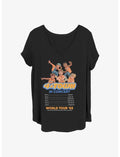 Disney Pixar Turning Red Concert Listing Girls T-Shirt Plus Size