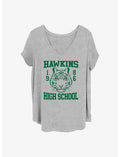 Stranger Things Hawkins High School 1986 Girls T-Shirt Plus Size