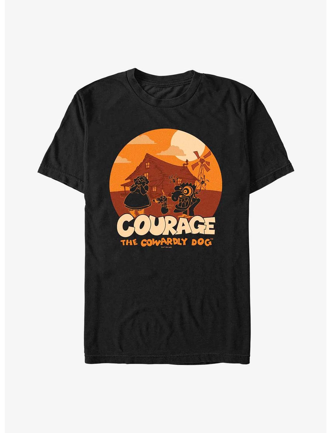 Cartoon Network Courage the Cowardly Dog Cowardly Haunt T-Shirt