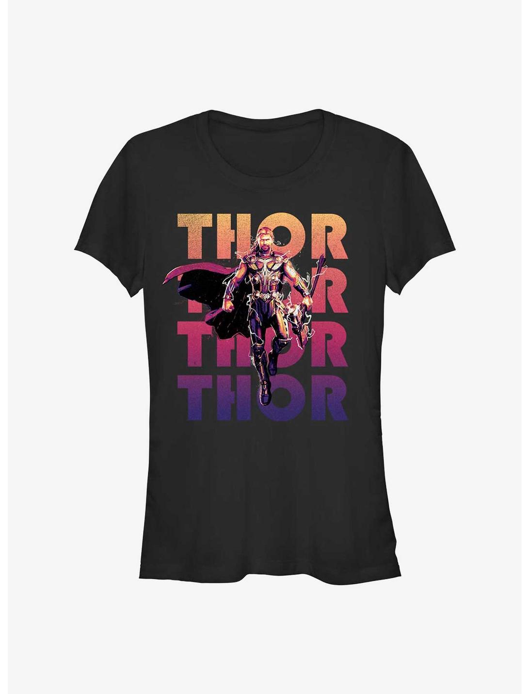 Marvel Thor: Love and Thunder God of Thunder and Lightning Girls T-Shirt