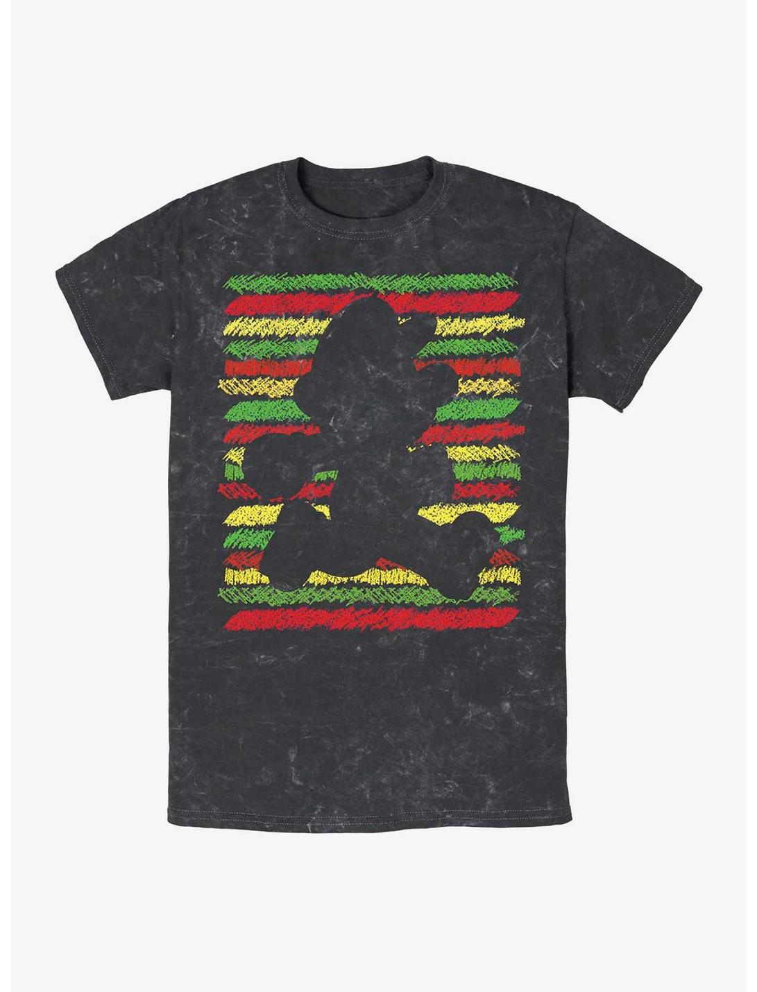 Nintendo Mario Overlay Mineral Wash T-Shirt
