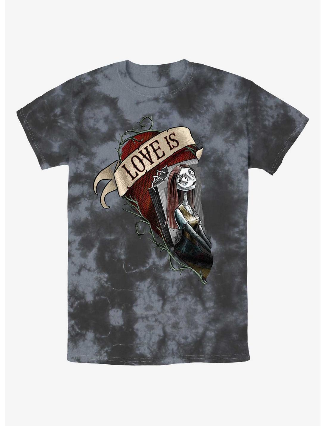The Nightmare Before Christmas Sally Love Is Tie-Dye T-Shirt