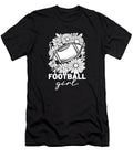 2 American Football Footballer Player Football Girl Crazy Squirrel T-Shirt