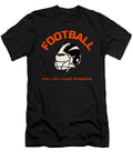 2 American Football Planet Vintage Rugby Ball Martin Perzul T-Shirt