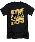 2 Cricket Player Serial Cricketer on the Loose Kanig Designs T-Shirt