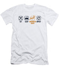 2 Eat Sleep Underwater Rugby Repeat Uw Rugby Underwater Rugby Marco Rothe T-Shirt