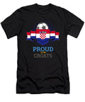 2 Football Croats Croatia Soccer Team Sports Footballer Goalie Rugby Gift Thomas Larch T-Shirt
