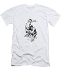 2 Football Player Holding Ball While Being Tackled Csa Images T-Shirt