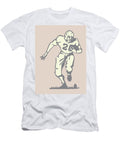2 Football Player Rushing with Ball Csa Images T-Shirt