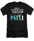2 Football Team on the Band Field Marching Band Haselshirt T-Shirt