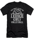 2 Funny Volleyball Coach I Coach Girls Volleyball Eq Designs T-Shirt
