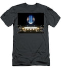 2 Futuristic Cricket Ball and Stage Allan Swart T-Shirt