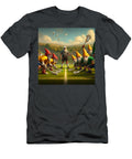 2 Gnome Lacrosse Face Off James Spears T-Shirt