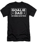 2 Goalie Dad Like Normal Dad But Cooler Dad Goalkeeper Haselshirt T-Shirt