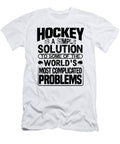 2 Hockey Lover Gift Hockey Simple Solution to Complicated Problems Hockey Player Kanig Designs T-Shirt