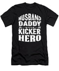 2 Husband Daddy Kicker Hero Steven Zimmer T-Shirt