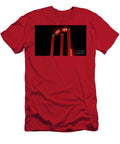 2 Illuminated Cricket Wicket Stumps Allan Swart T-Shirt