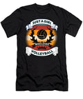 2 Just a Girl Who Loves Volleyball Organicfoodempire T-Shirt