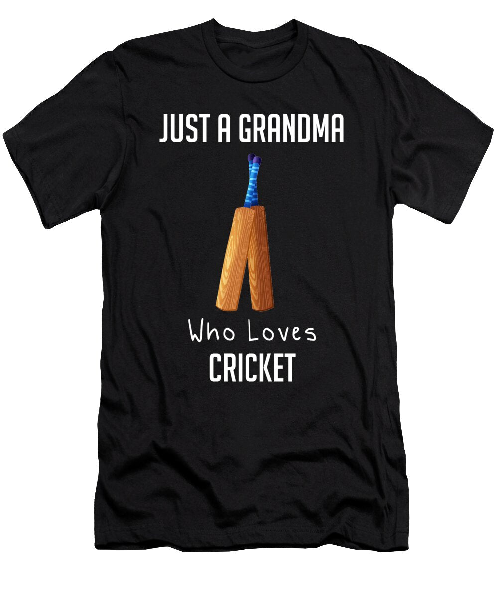 2 Just a Grandma Who Loves Cricket Cynto T-Shirt