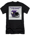 2 Minnesota Vikings Football Helmet Kevin Walker and Pixel Reverie T-Shirt