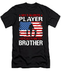 2 My Favorite Player Calls Me Brother Baseball USA Flag Dhbubble T-Shirt