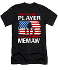 2 My Favorite Player Calls Me Memaw Baseball USA Flag Dhbubble T-Shirt