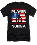 2 My Favorite Player Calls Me Nonna Baseball USA Flag Dhbubble T-Shirt