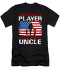 2 My Favorite Player Calls Me Uncle Baseball USA Flag Dhbubble T-Shirt