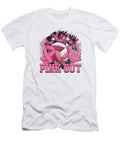 2 Pink Out Volleyball Pink Ribbon Breast Cancer Natalie Lidford T-Shirt