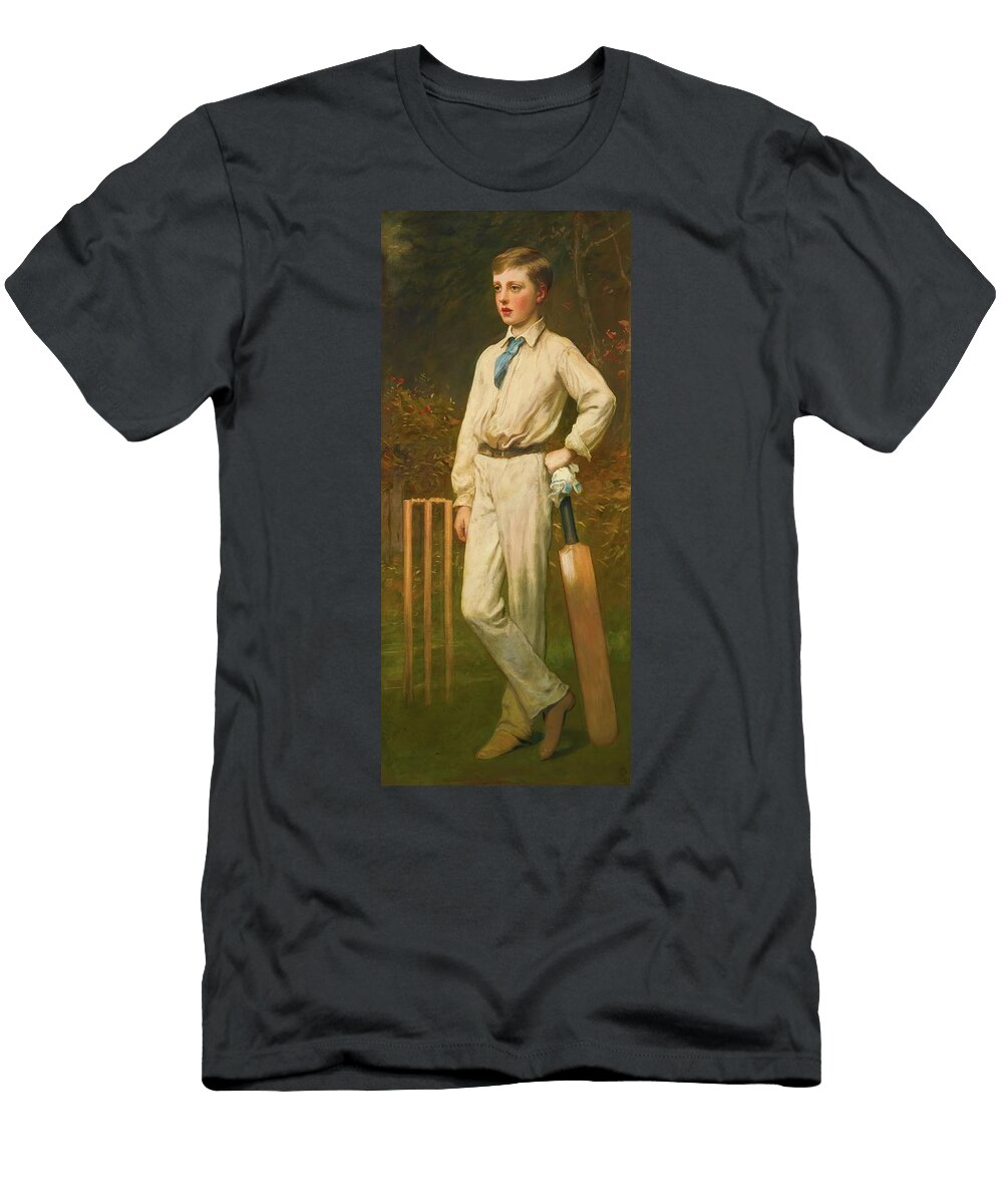 2 Portrait of a Young Cricketer James Sant T-Shirt