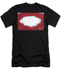 2 Red Cricket Sports Ball Array Allan Swart T-Shirt