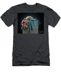 2 Rugby Ball and Fiji Flag Allan Swart T-Shirt