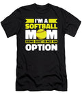 2 Softball Mother Batter Catcher Pitcher Softball Mom Crazy Squirrel T-Shirt