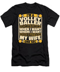 2 Vball Beach Volleyball Crazy Squirrel T-Shirt