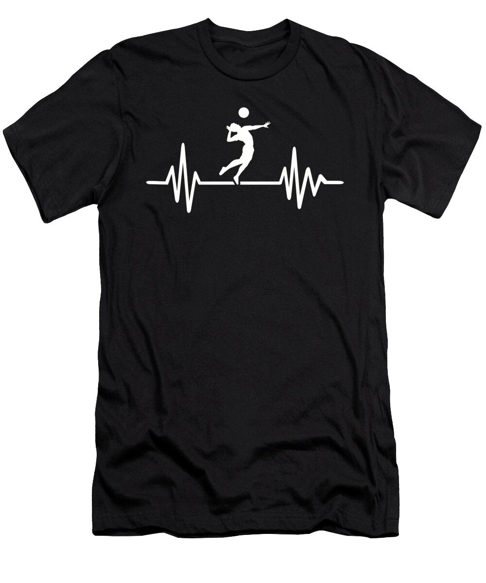 2 Volleyball Frequency By Designzz T-Shirt