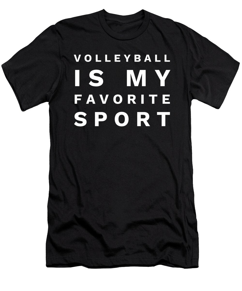 2 Volleyball Is My Favorite Sport Organicfoodempire T-Shirt