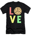 2 Volleyball Love Volleyball Player Eq Designs T-Shirt