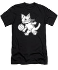 2 Volleyball Vball Beach Volleyball Cat Crazy Squirrel T-Shirt