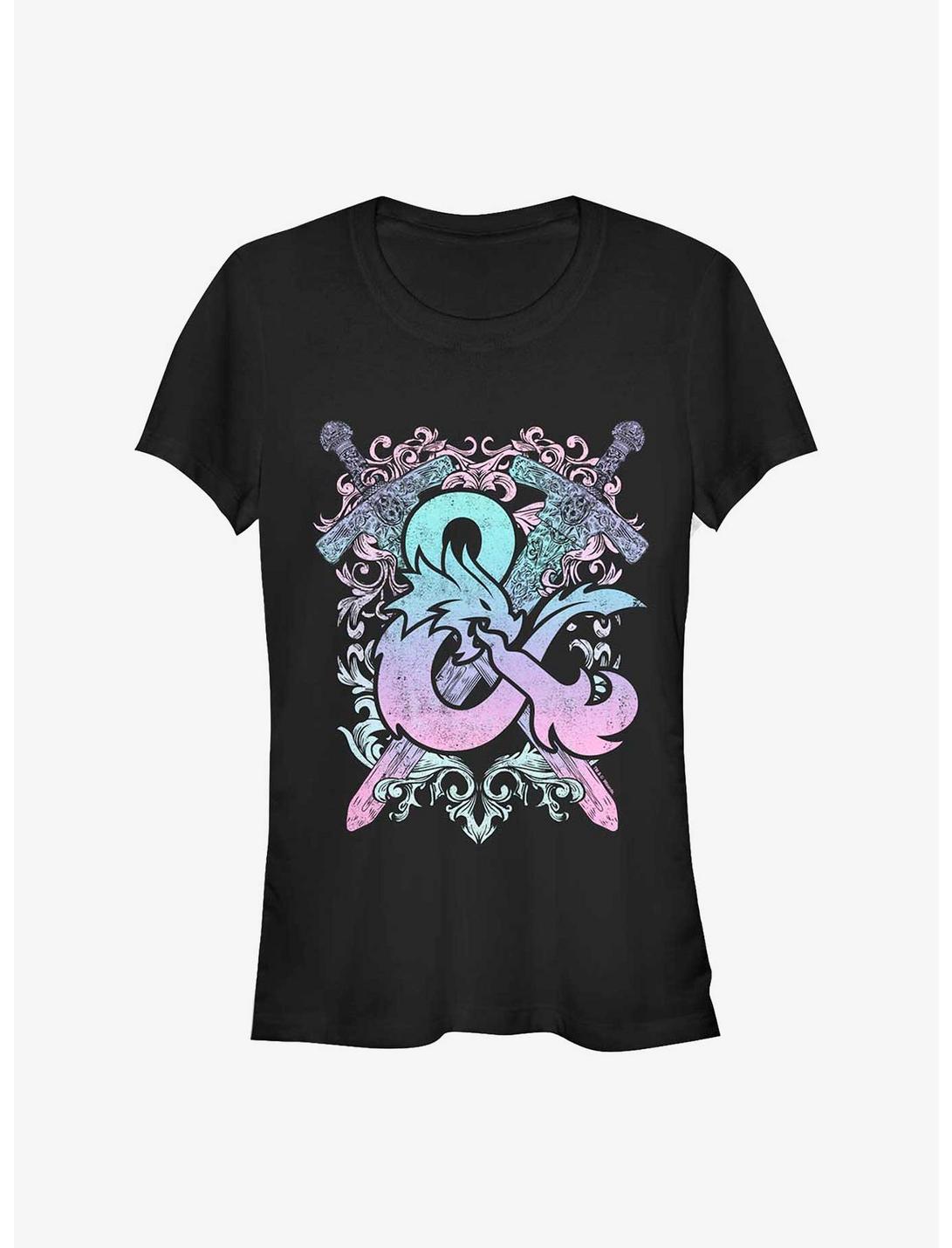 Dungeons & Dragons Pastel Logo Girls T-Shirt