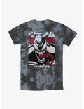 Marvel Venom Venomous Japanese Lettering Tie-Dye T-Shirt