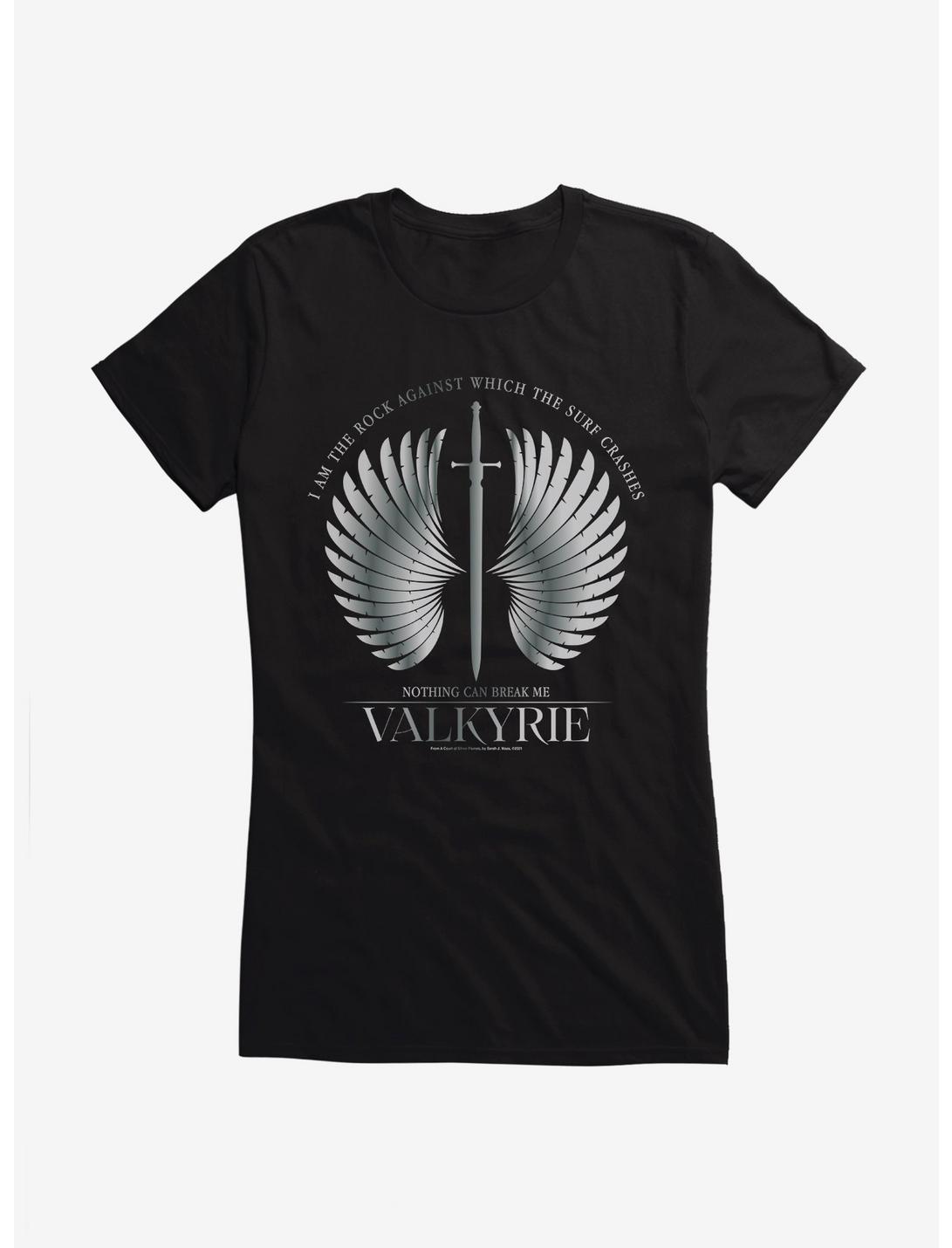 A Court Of Silver Flames Valkyrie Wings Girls T-Shirt