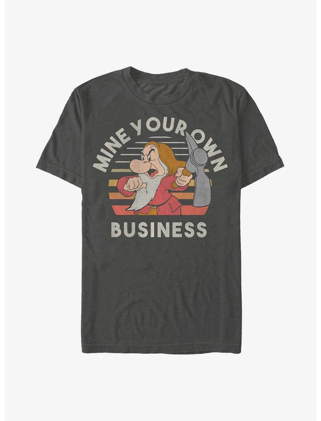 Disney Snow White and the Seven Dwarfs Grumpy Mine Your Own Business T-Shirt
