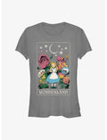 Disney Alice In Wonderland Cosmic Card Girls T-Shirt