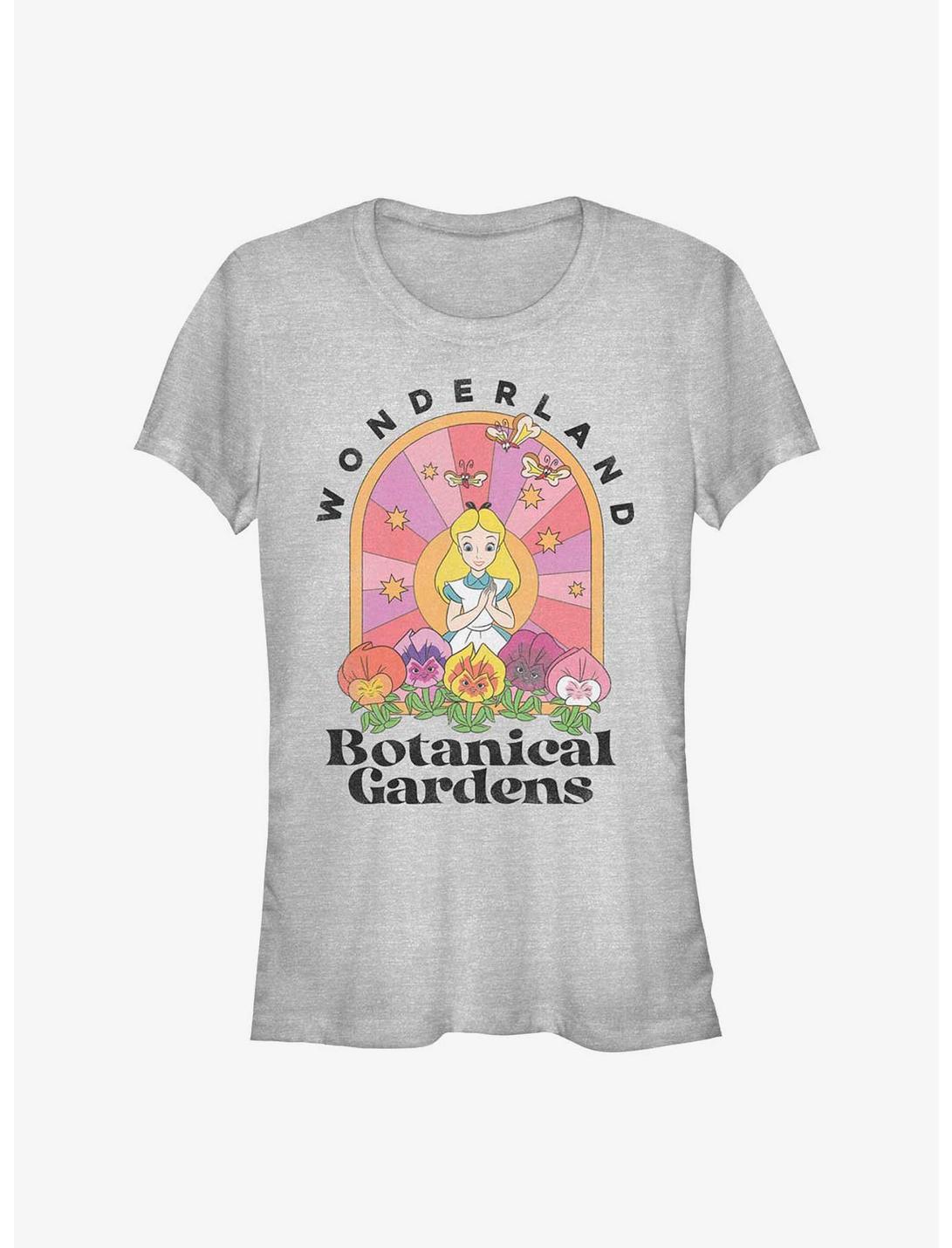 Disney Alice In Wonderland Retro Botanical Garden Girls T-Shirt