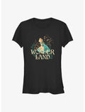 Disney Alice In Wonderland Smell The Flowers Girls T-Shirt
