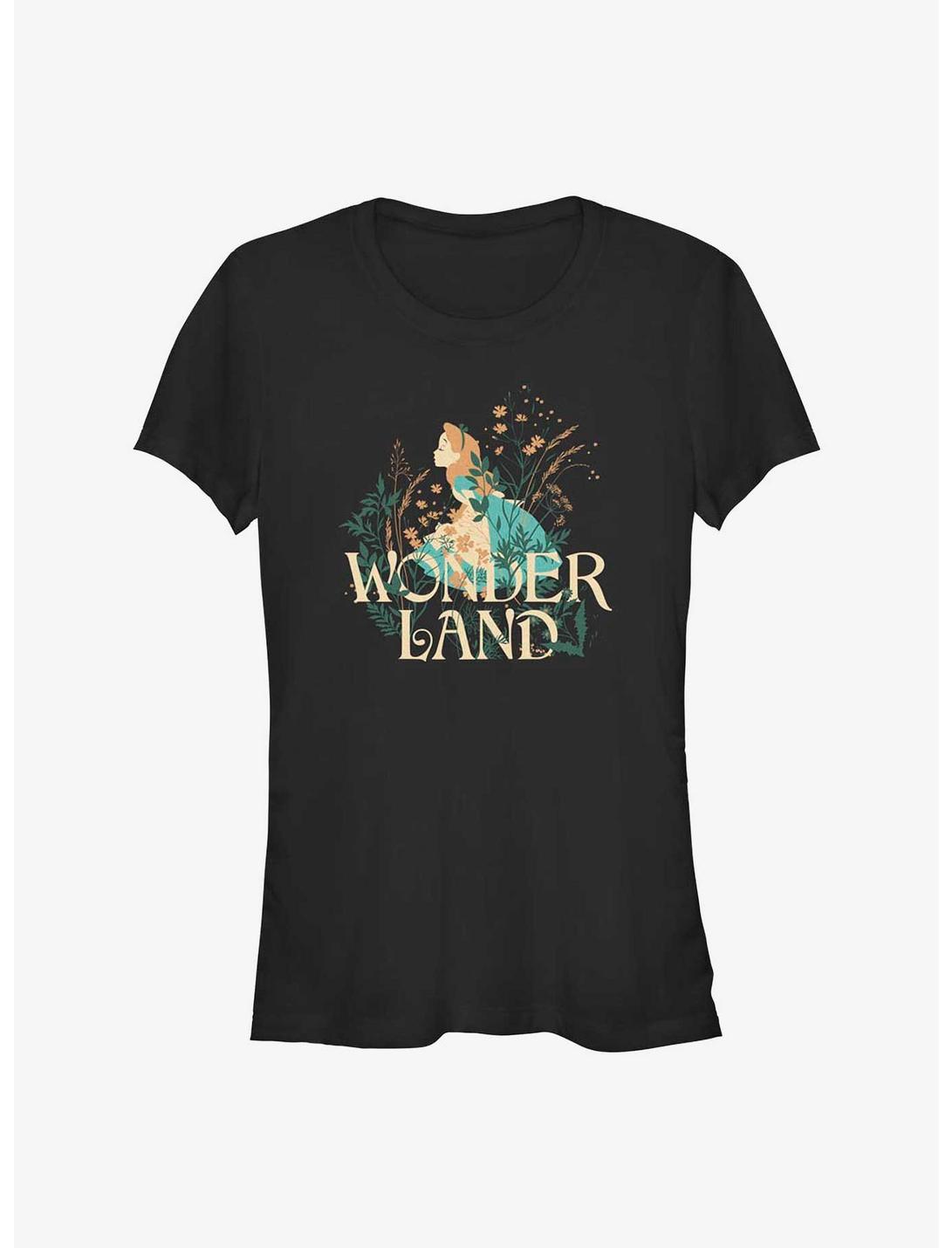Disney Alice In Wonderland Smell The Flowers Girls T-Shirt